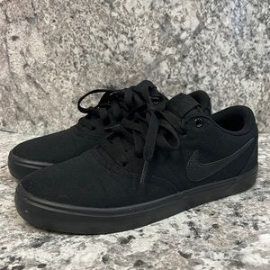 Nike SB Check Solarsoft Canvas Black Anthracite 921463-001